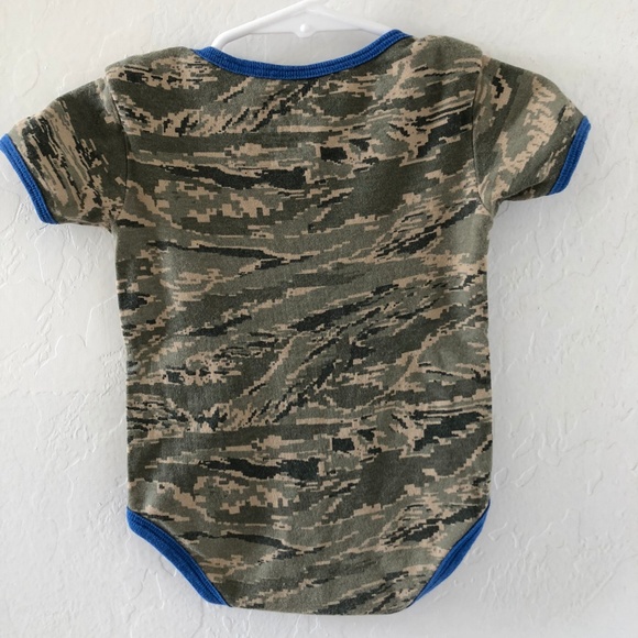 💕💕Tiny Trooper Air Force One Piece Jump Suit - Picture 3 of 5